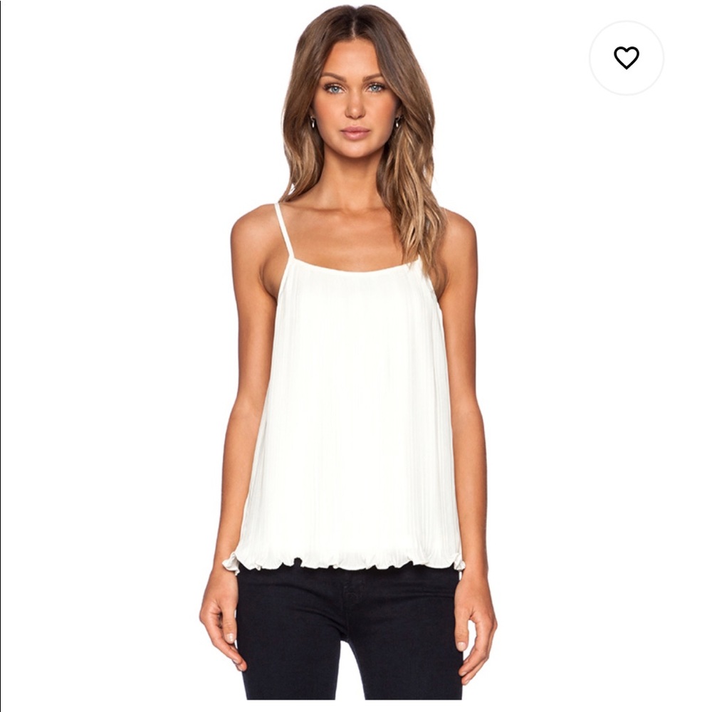 Blaque Label Pleated Tank Top